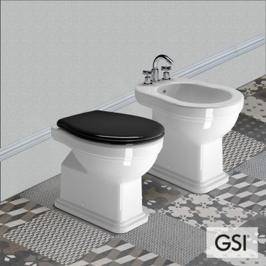 GSI CLASSIC, ΛΕΚΑΝΗ ΠΙΣΩΣΤΟΜΙΑ ΜΕ ΚΑΛΥΜΜΑ MAYRO ΒΑΚΕΛΙΤΗ SOFT CLOSE (Αποσπώμενο), 54 cm, 871100NC-300