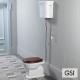 GSI CLASSIC HIGH LEVEL, ΕΠΙΔΑΠΕΔΙΑ ΠΙΣΩΣΤΟΜΙΑ ΛΕΚΑΝΗ, WHITE, 62-68 CM, 871100H-xxx
