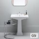 GSI CLASSIC, ΝΙΠΤΗΡΑΣ ΚΡΕΜΑΣΤΟΣ/ΚΟΛΩΝΑΤΟΣ, 75x50 CM, 8787-300
