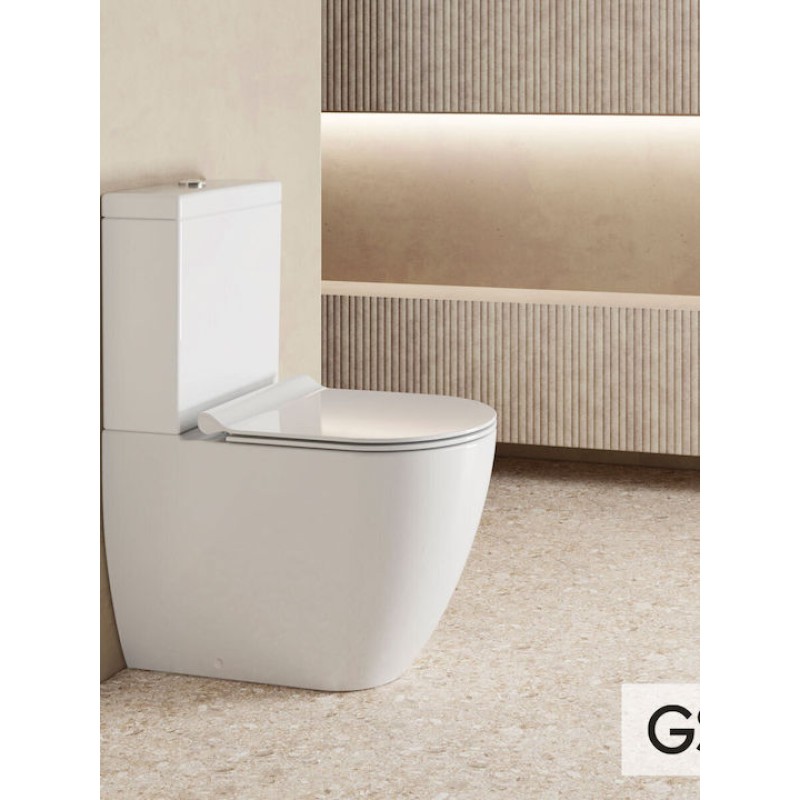 GSI PURA 8806 SWIRL, ΛΕΚΑΝΗ ΚΑΤΩΣΤΟΜΙΑ, ΚΑΛΥΜΜΑ SUPER SLIM/SUPER SLIM/ SOFT CLOSE, 63 CM, 880600SC-300