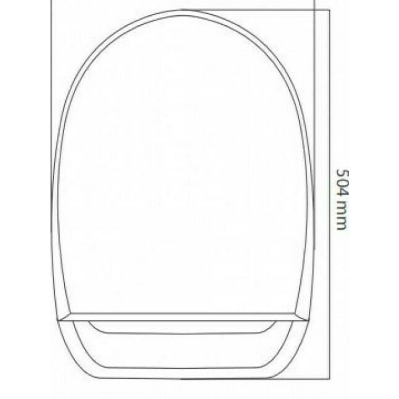 GSI PURA 8815 SWIRL, ΚΡΕΜΑΣΤΗ ΠΟΡΣΕΛΑΝΙΝΗ ΛΕΚΑΝΗ, KΑΛΥΜΜΑ Uspa, 55 CM, 881500SC-300