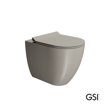 GSI PURA SWIRL ΚΑΤΩΣΤΟΜΙΑ ΛΕΚΑΝΗ, ΚΑΛΥΜΜΑ SOFT CLOSE, ΑΠΟΣΠΩΜΕΝΟ, (8 ΧΡΩΜΑΤΑ), 889000SC-xxx