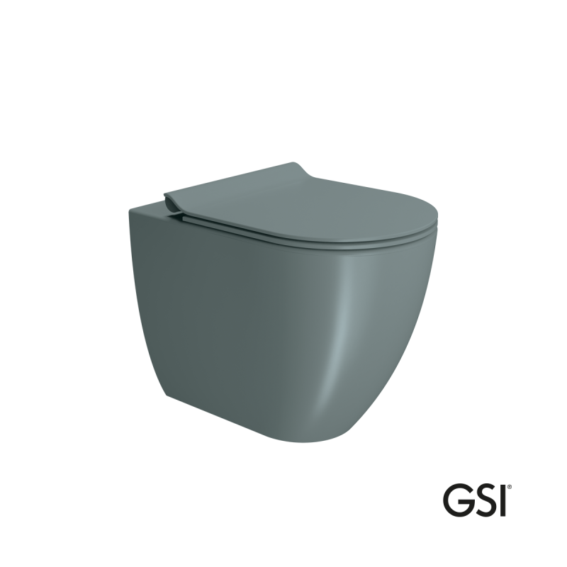 GSI PURA SWIRL ΚΑΤΩΣΤΟΜΙΑ ΛΕΚΑΝΗ ΜΕ ΚΑΛΥΜΜΑ SUPER SLIM SOFT CLOSE ΑΠΟΣΠΩΜΕΝΟ, 889000SC-901