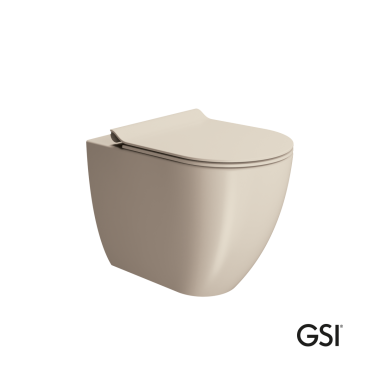 GSI PURA SWIRL ΚΑΤΩΣΤΟΜΙΑ ΛΕΚΑΝΗ ΜΕ ΚΑΛΥΜΜΑ SLIM SOFT CLOSE ΑΠΟΣΠΩΜΕΝΟ, CRETA, 889000SC-520
