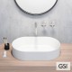 GSI KUBE-X, ΕΠΙΤΡΑΠΕΖΙΟΣ ΠΟΡΣΕΛΑΝΑΤΟΣ ΝΙΠΤΗΡΤΑΣ, 60x37 CM, 9458-300
