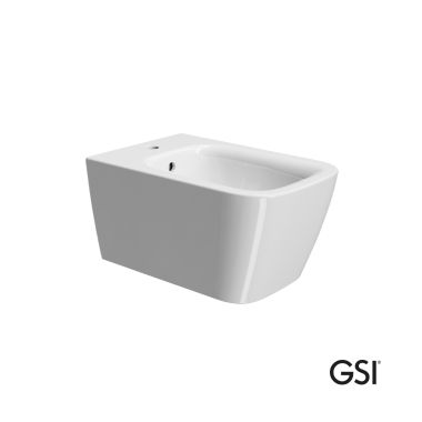 GSI NUBES, ΚΡΕΜΑΣΤΟ ΠΟΣΡΛΑΝΙΝΟ ΜΠΙΝΤΕ, 55 CM, WHITE, 9665-300