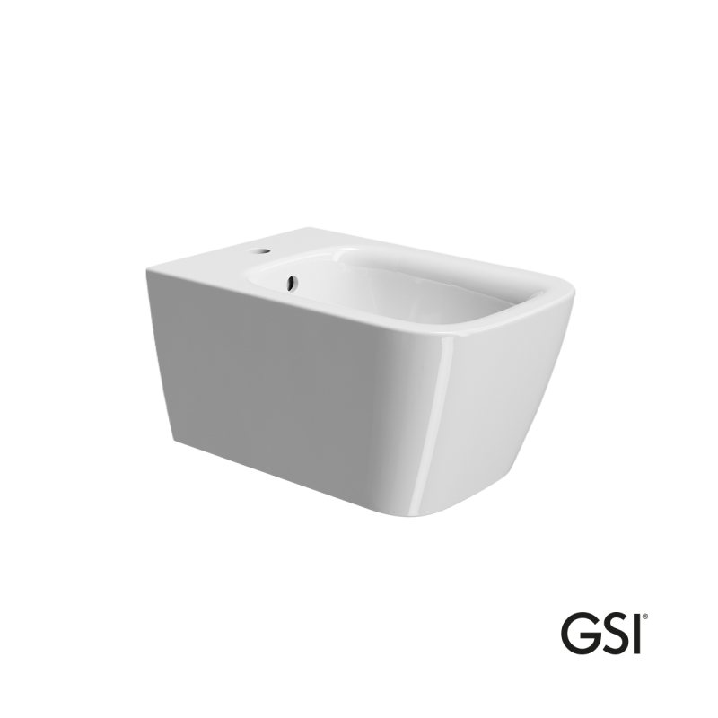 GSI NUBES, ΚΡΕΜΑΣΤΟ ΠΟΣΡΛΑΝΙΝΟ ΜΠΙΝΤΕ, 55 CM, WHITE, 9665-300