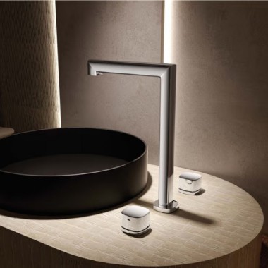 IMEX TOSCANA, ΜΠΑΤΑΡΙΑ ΠΑΓΚΟΥ 2 ΛΑΒΩΝ, CHROME, ΒΑΤ064