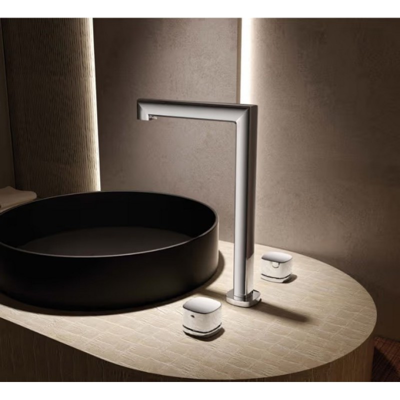 IMEX TOSCANA, ΜΠΑΤΑΡΙΑ ΠΑΓΚΟΥ 2 ΛΑΒΩΝ, CHROME, ΒΑΤ064
