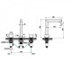 IMEX TOSCANA, ΜΠΑΤΑΡΙΑ ΝΙΠΤΗΡΟΣ 2 ΛΑΒΩΝ, BLACK MAT, BBT064/NG