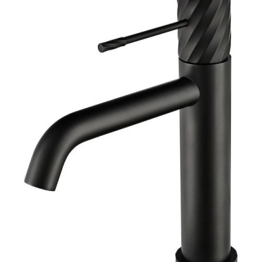 Imex Bless, Μπαταρία Νιπτήρος, Black Matt, BDB063-1NG