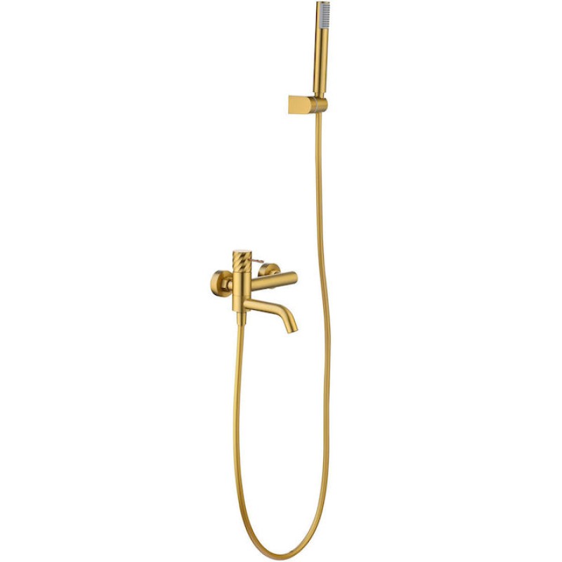 Imex Bless, Μπαταρία Λουτρού, Gold Matt, BDB063-4OC