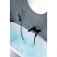 IMEX FIYI, ΜΠΑΤΑΡΙΑ ΛΟΥΤΡΟΥ, BLACK MATT, BDF016-4NG