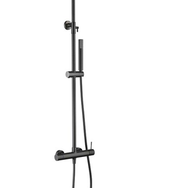 Imex Genova, Στήλη Ντους 2 Εξόδων, Black Gun Metal, BDG053/BGM