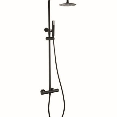 Imex Genova, Στήλη Ντους 2 Εξόδων, Black Matt, BDG053/NG