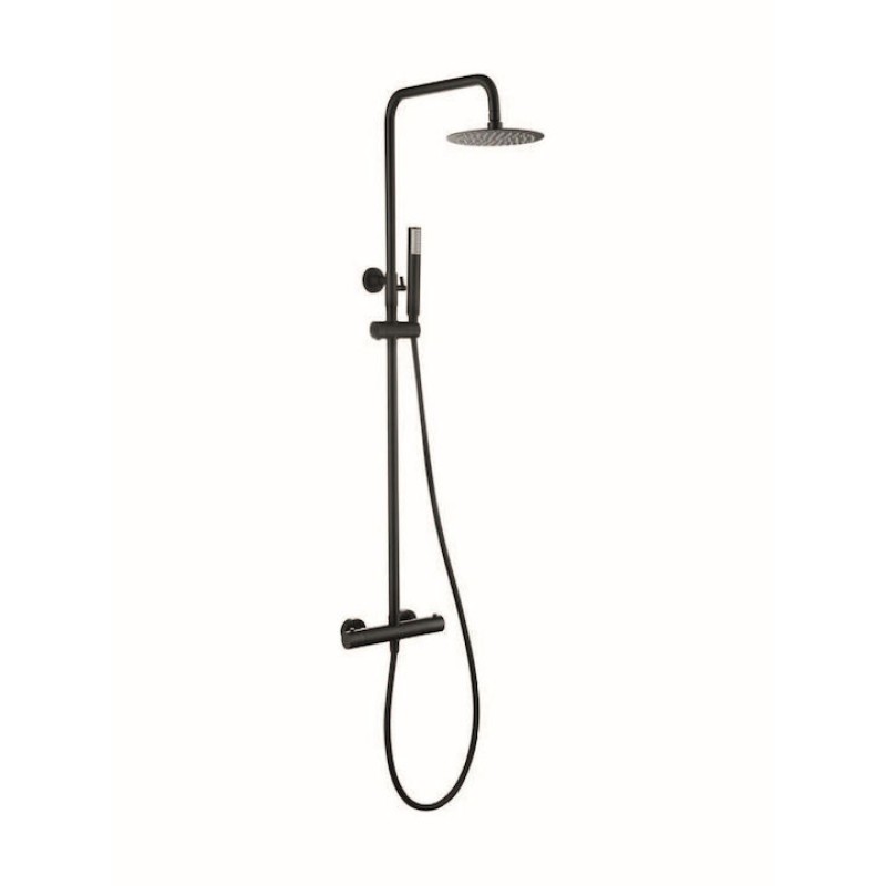Imex Genova, Στήλη Ντους 2 Εξόδων, Black Matt, BDG053/NG