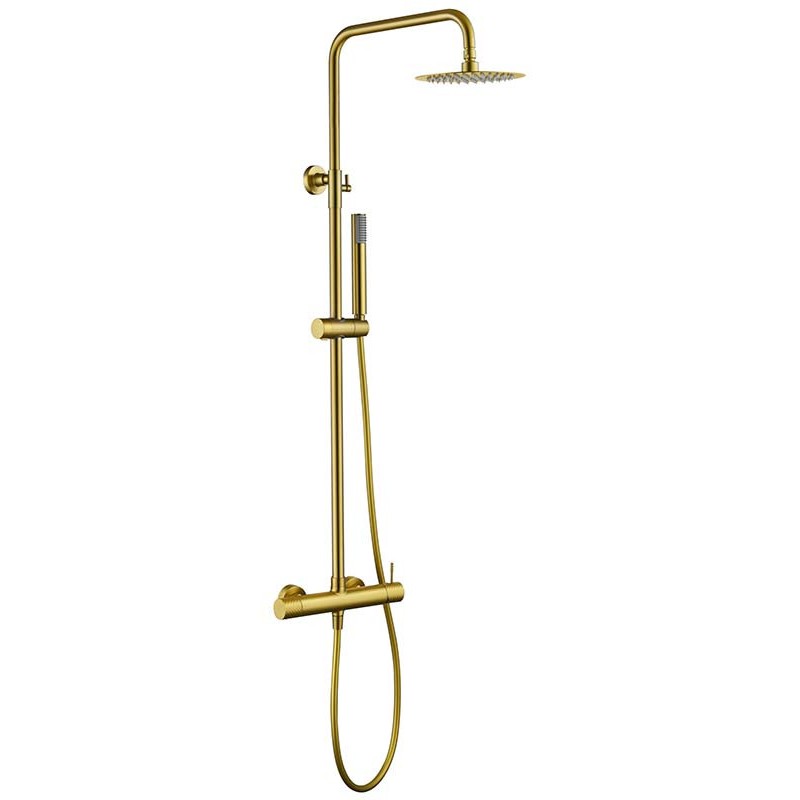 Imex Genova, Στήλη Ντους 2 Εξόδων, Gold Matt, BDG053/OC