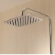 IMEX TOSCANA, ΡΥΘΜΙΖΟΝΕΝΗ ΣΤΗΛΗ ΝΤΟΥΣ 3 ΕΞΟΔΩΝ, 20Χ30 CM, CHROME, BDT064-B