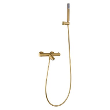 Imex Monza Θερμοστατική Μπαταρία Λουτρού, Gold Matt, BTM039-40C