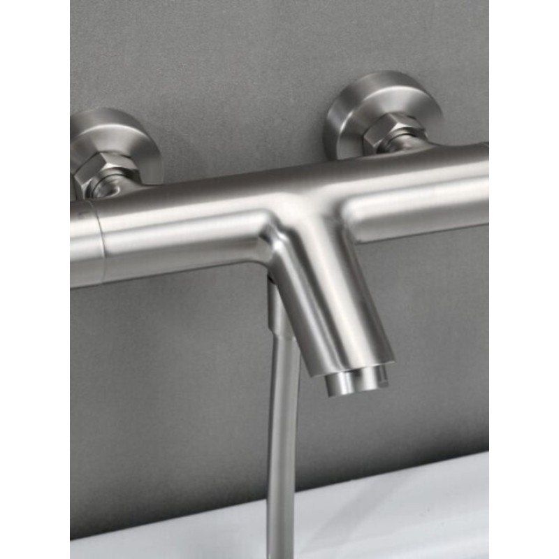 Imex Monza Θερμοστατική Μπαταρία Λουτρού, Nickel Matt, BTM039-4NQ