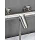 Imex Monza Θερμοστατική Μπαταρία Λουτρού, Nickel Matt, BTM039-4NQ