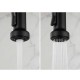 IMEX VENETO, ΜΠΑΤΑΡΙΑ ΚΟΥΖΙΝΑΣ ΠΑΓΚΟΥ ΜΕ ΝΤΟΥΣ, BLACK MAT, GCE029/NG