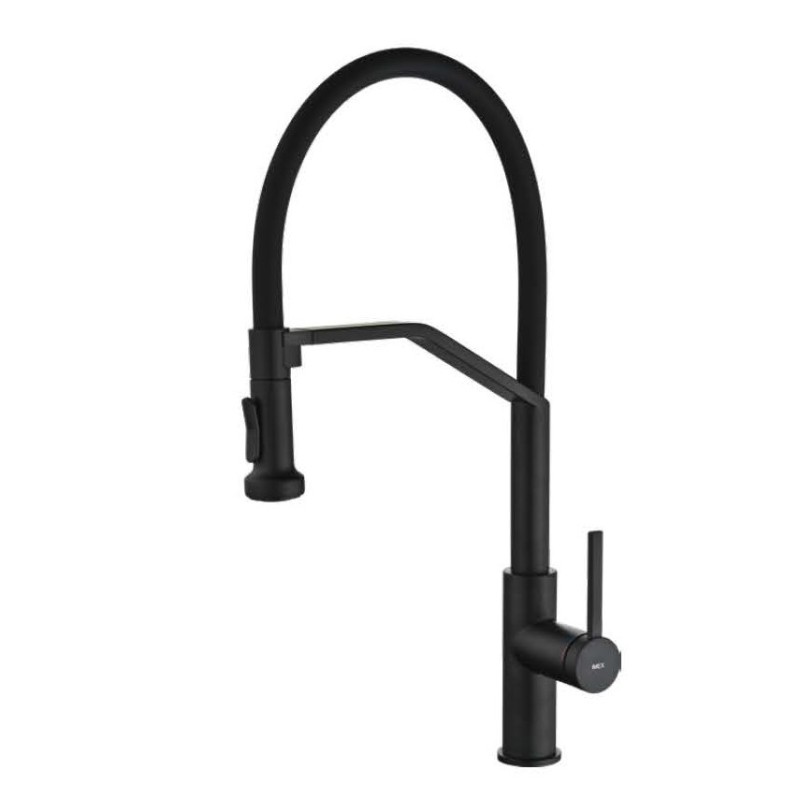 IMEX VENETO, ΜΠΑΤΑΡΙΑ ΚΟΥΖΙΝΑΣ ΠΑΓΚΟΥ ΜΕ ΝΤΟΥΣ, BLACK MAT, GCE029/NG