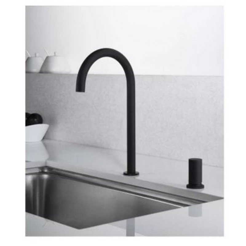 IMEX MANACOR, ΜΠΑΤΑΡΙΑ ΚΟΥΖΙΝΑΣ, BLACK MAT, GCM001/NG
