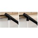 IMEX SPLIT, ΜΠΑΤΑΡΙΑ ΚΟΥΖΙΝΑΣ OSMOSIS ΜΕ ΝΤΟΥΣ, BLACK MATT, GOS005/NG 