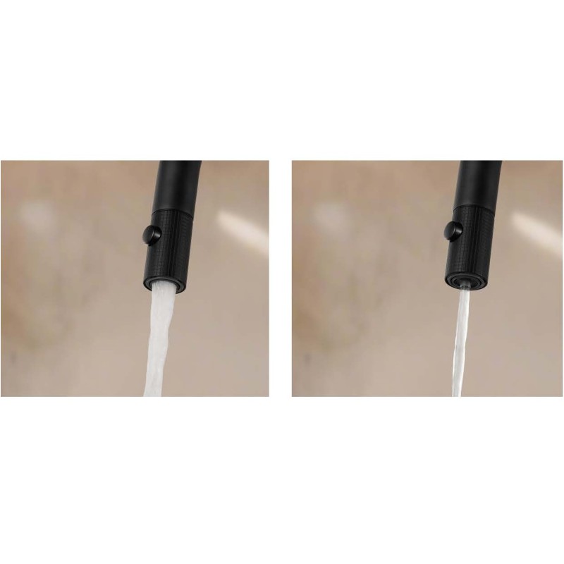 IMEX LAZIO, ΜΠΑΤΑΡΙΑ ΚΟΥΖΙΝΑΣ OSMOSIS ΜΕ ΝΤΟΥΣ, BLACK MATT, GOS006/NG