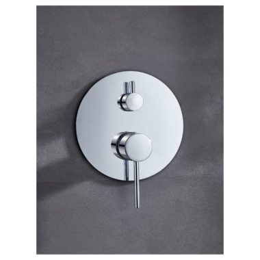 Imex Monza, Σετ Εντοιχισμού με Βραχίονα Τοίχου, Chrome, GPM039
