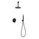 Imex Tivoli, Σετ Εντοιχισμού με Βραχίονα Οροφής, Black Matt, GPT039/NG