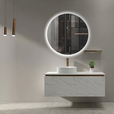 IMEX OPORTO, ΣΤΡΟΓΓΥΛΟΣ ΚΑΘΡΕΦΤΗΣ ΜΕ ΚΡΥΦΟ ΦΩΤΙΣΜΟ, 2 ΔΙΑΣΤΑΣΕΙΣ, OPOR001/xxx