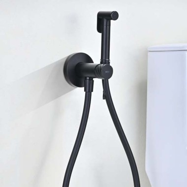 Imex Bless, Εντοιχιζόμενη Βρύση Μπιντέ, Black Matt, RDB063/NG