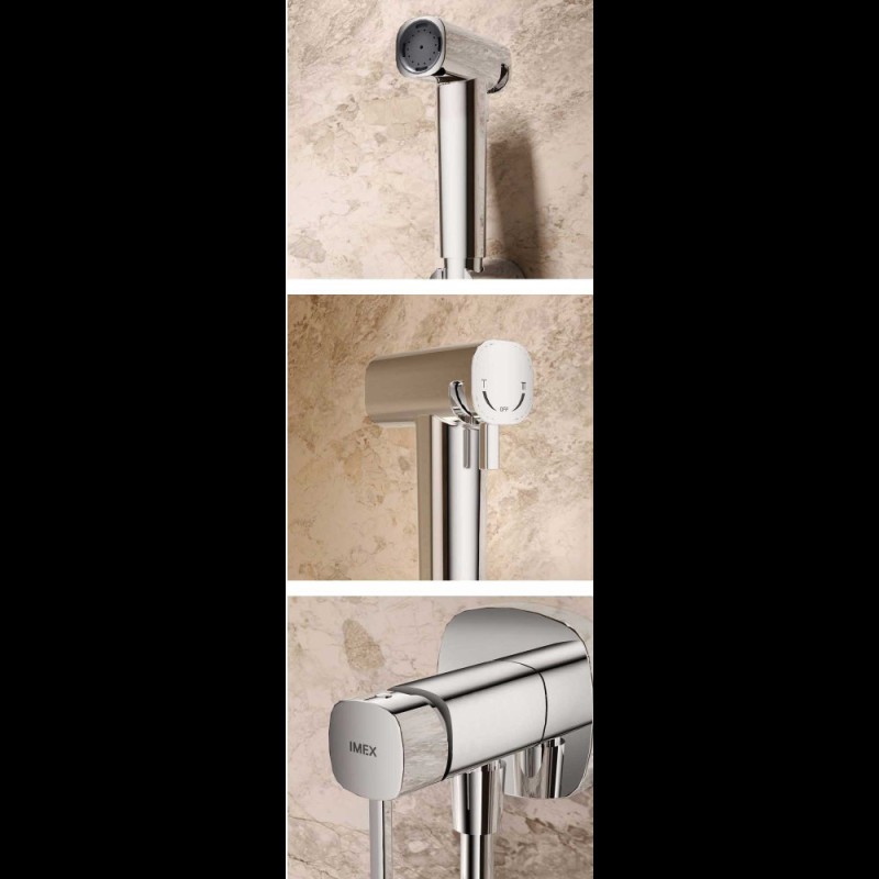 IMEX TOSCANA, ΕΝΤΟΙΧΙΖΟΜΕΝΗ ΒΡΥΣΗ ΜΠΙΝΤΕ, CHROME, RDT064