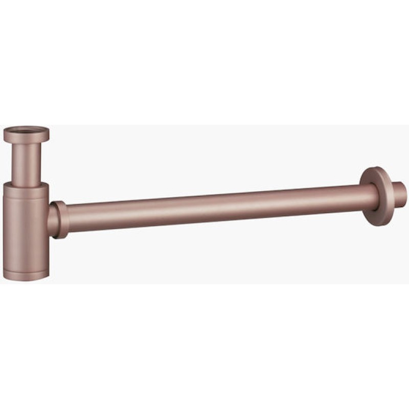 IMEX DELOS ΣΙΦΩΝΙ ΣΤΡΟΓΓΥΛΟ, ROSE GOLD MATT, SCL002/ORC