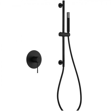 Imex Bless, Σετ Εντοιχισμού 1 Εξόδου, Black Matt, SMB063/NG