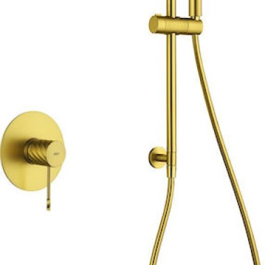 Imex Bless, Σετ Εντοιχισμού 1 Εξόδου, Gold Matt, SMB063/OC