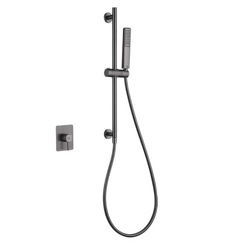 Imex Toscana, Σετ Εντοιχισμού 1 Εξόδου, Black Gun Metal, SMT064/BGM