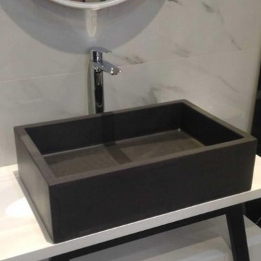 Forged cement washbasin 001X