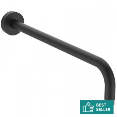 Ideal Standard, Βραχίονας Τοίχου Ντους, 40 cm, Silk Βlack Matt, B9445XG