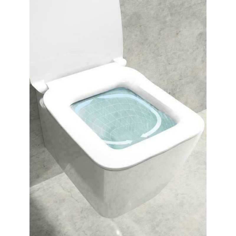 Ideal Standard Strada II, Κρεμαστή Επίτοιχη Λεκάνη (Aquablade), Rimless με Κάλυμμα Soft Close,  36x54 cm, White Glossy, T299701