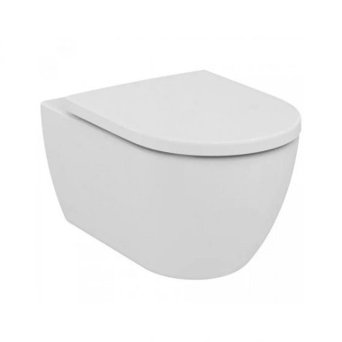 Ideal Standard Elisse, Κρεμαστή Λεκάνη Rimless με Κάλμμα, White, T569201