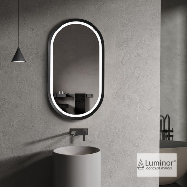 LUMINOR ALDO 45 ΦΩΤΙZΟΜΕΝΟΣ ΚΑΘΡΕΠΤΗΣ LED ΕΜΠΡΟΣ/ΠΙΣΩ, ALD 4590