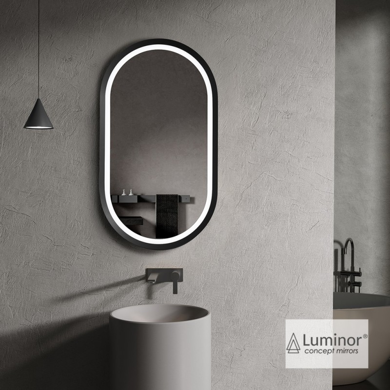 LUMINOR ALDO 45 ΦΩΤΙZΟΜΕΝΟΣ ΚΑΘΡΕΠΤΗΣ LED ΕΜΠΡΟΣ/ΠΙΣΩ, ALD 4590