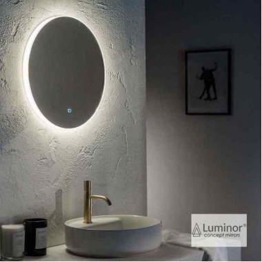 LUMINOR JOLLY ΦΩΤΙZΟΜΕΝΟΣ ΚΑΘΡΕΠΤΗΣ LED ΠΛΑΙΣΙΟ ΑΚΡΥΛΙΚΟ, JOL 50