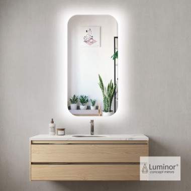 LUMINOR JUST 50 ΦΩΤΙZΟΜΕΝΟΣ ΚΑΘΡΕΠΤΗΣ LED ΠΙΣΩ, JUS 50100