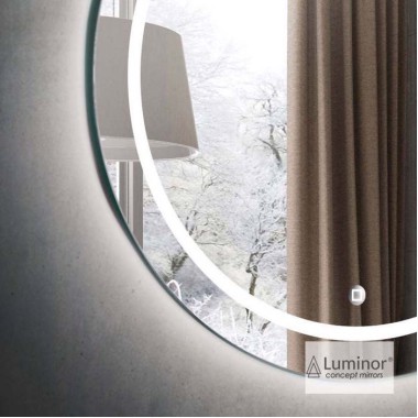 LUMINOR POLAR ΦΩΤΙZΟΜΕΝΟΣ ΚΑΘΡΕΠΤΗΣ LED ΕΜΠΡΟΣ/ΠΙΣΩ