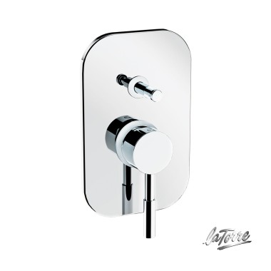 LATORRE NEW TECH ΜΙΚΤΗΣ ΕΝΤΟΙΧΙΣΜΟΥ 2 ΕΞΟΔΩΝ, CHROME, 12050R-100