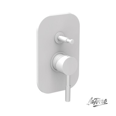 LATORRE NEW TECH, ΜΙΚΤΗΣ ΕΝΤΟΙΧΙΣΜΟΥ 2 ΕΞΟΔΩΝ, WHITE MATT, 12050R-300